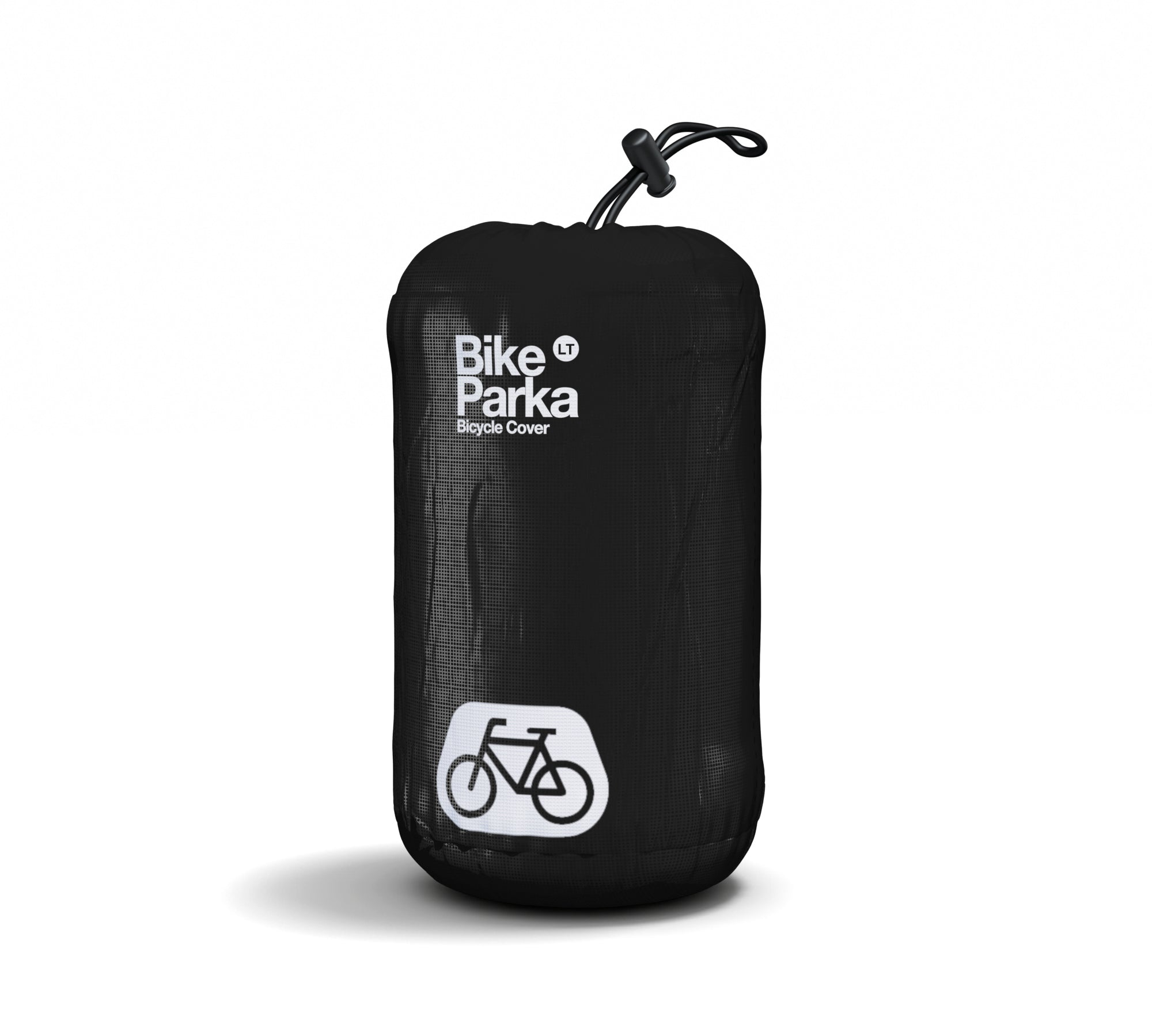 Black Stuff Sac for BikeParka Longtail bike cover – compact waterproof storage bag